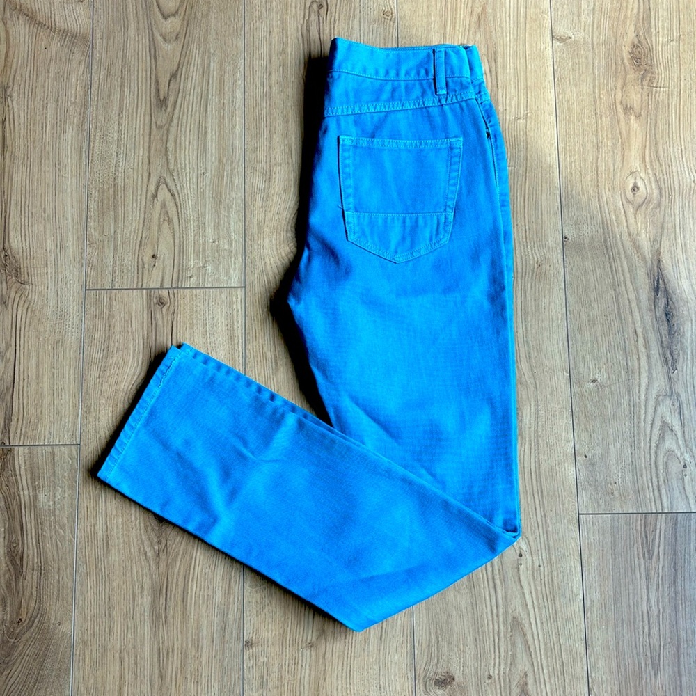 Sun + Stone Slim Fit Cosmic Turq Jeans NWT